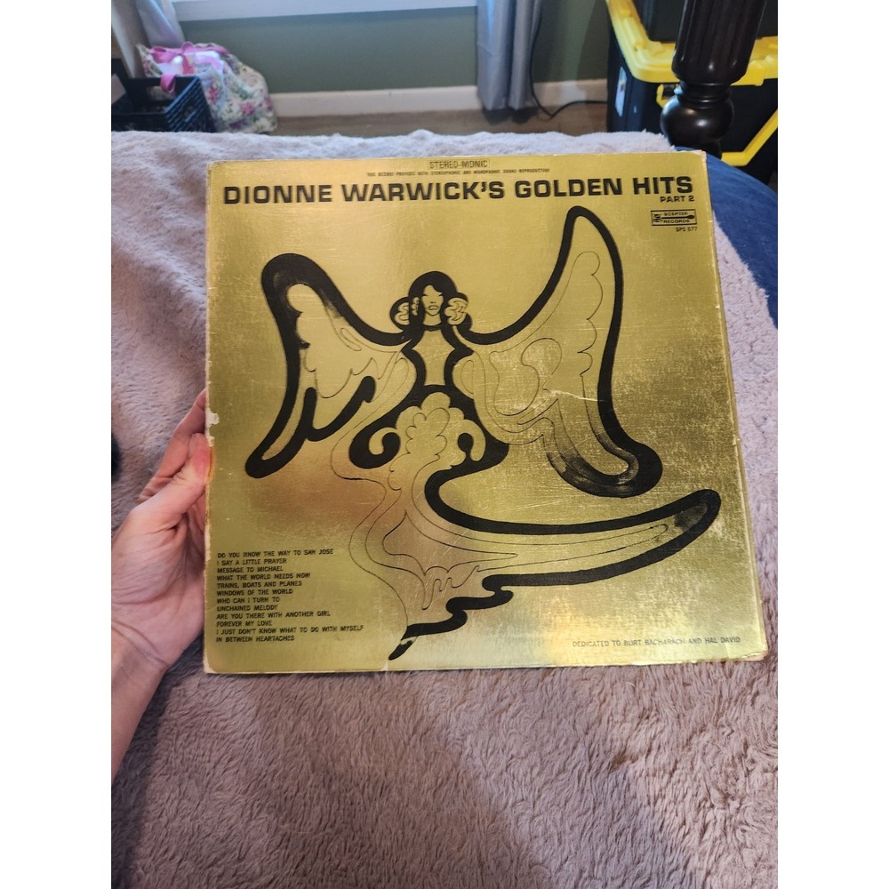Dionne Warwick's Golden Hits Part 2 Vinyl LP Scepter Records